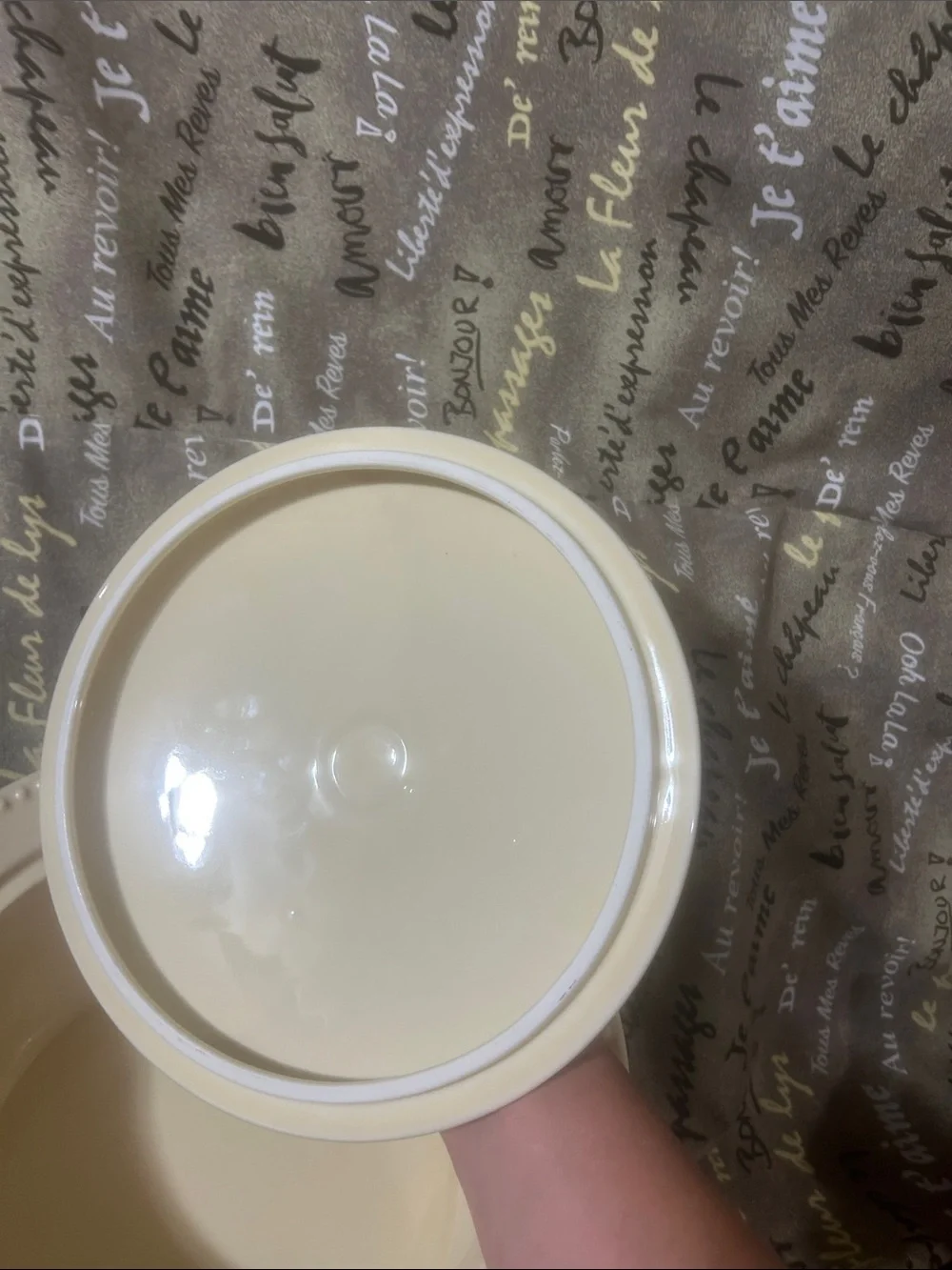 Dansk “Rondure” Cream Ceramic Covered Casserole Dish